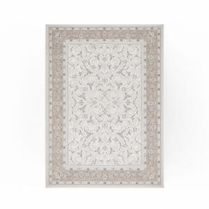 أوزجي سجاد تركي بزخارف شرقية بيج - 200x300